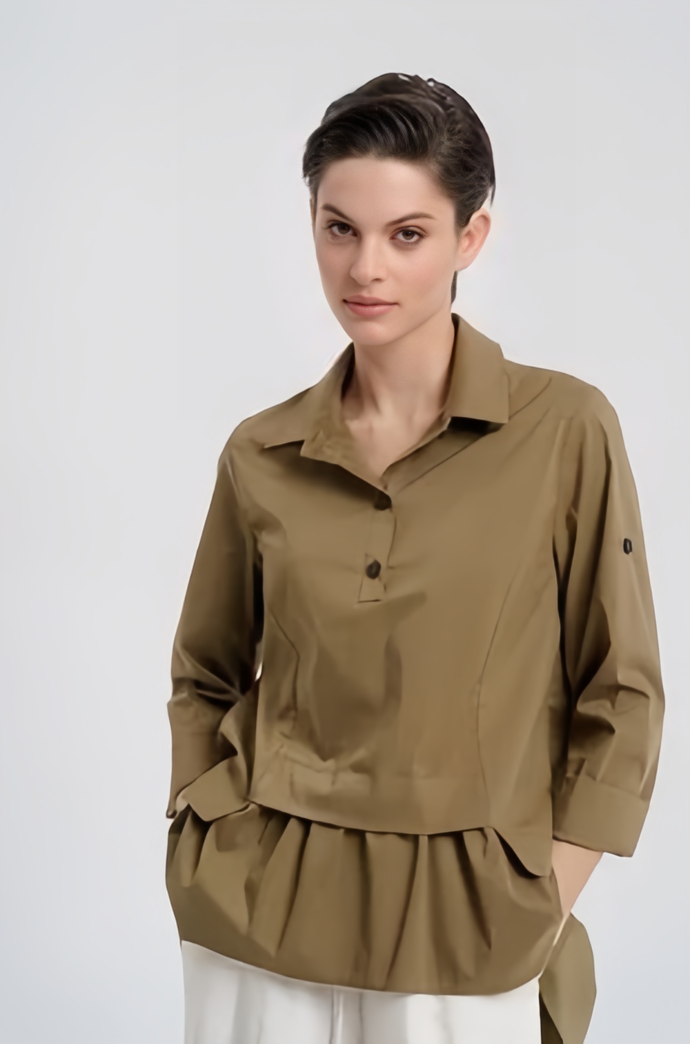 Фото Женская одежда, -Рубашки и Блузки Блуза женская LEOL' style 1105 44 размер